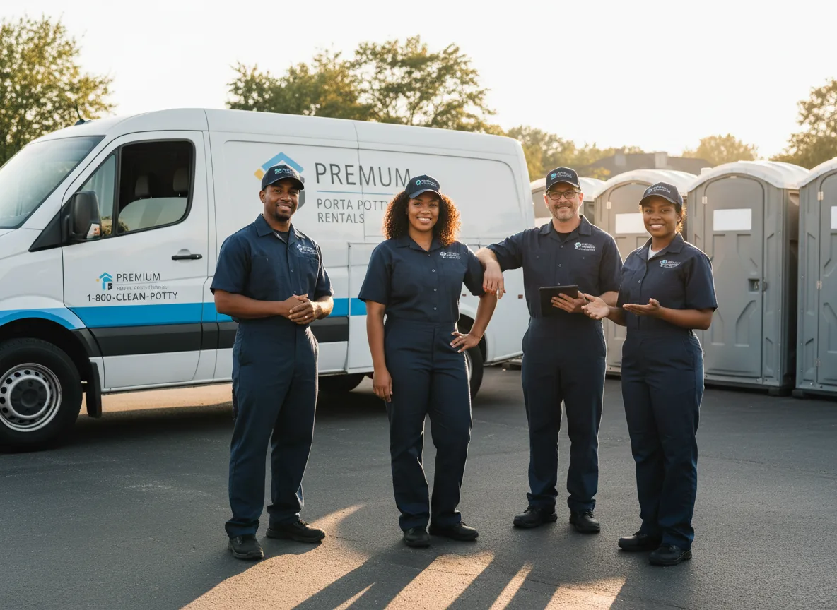 VIP Portable Toilets company in Sumner, MI